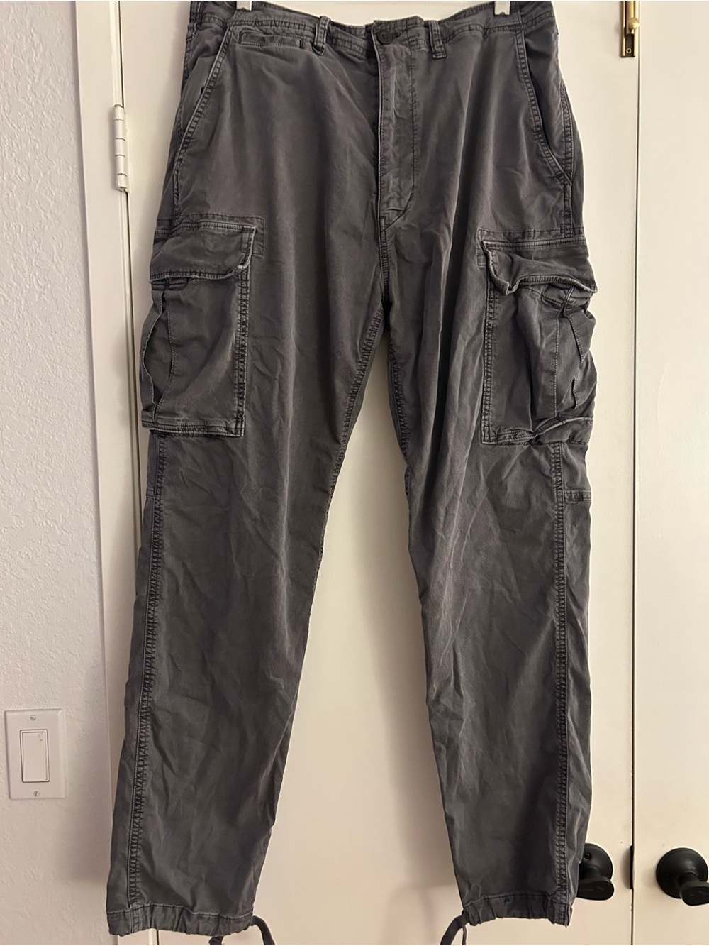 American Eagle Outfitters Gray Cargo Pants